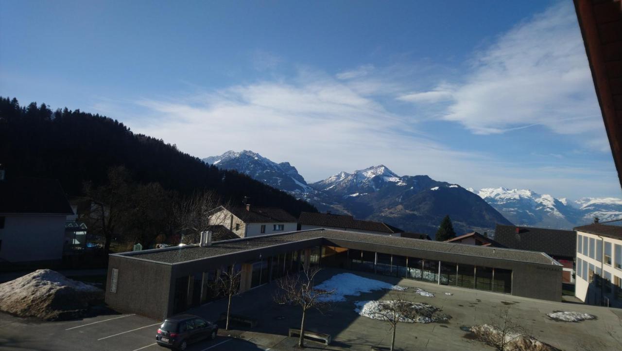 Gasthaus Krone Ubersaxen Luaran gambar
