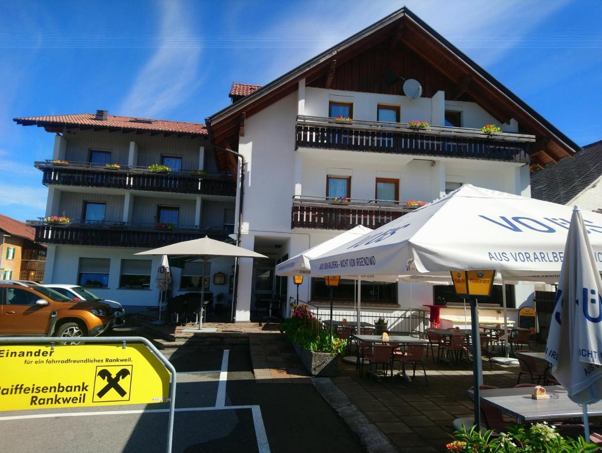 Gasthaus Krone Ubersaxen Luaran gambar