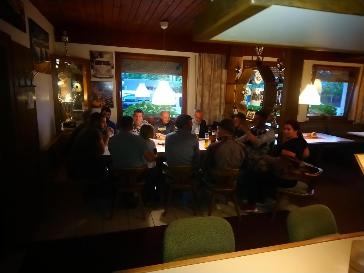 Gasthaus Krone Ubersaxen Luaran gambar