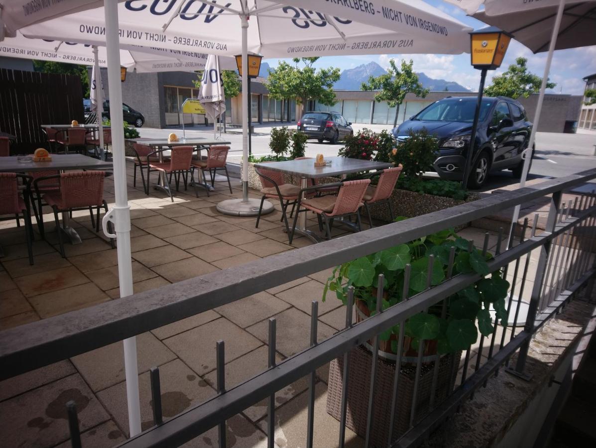 Gasthaus Krone Ubersaxen Luaran gambar