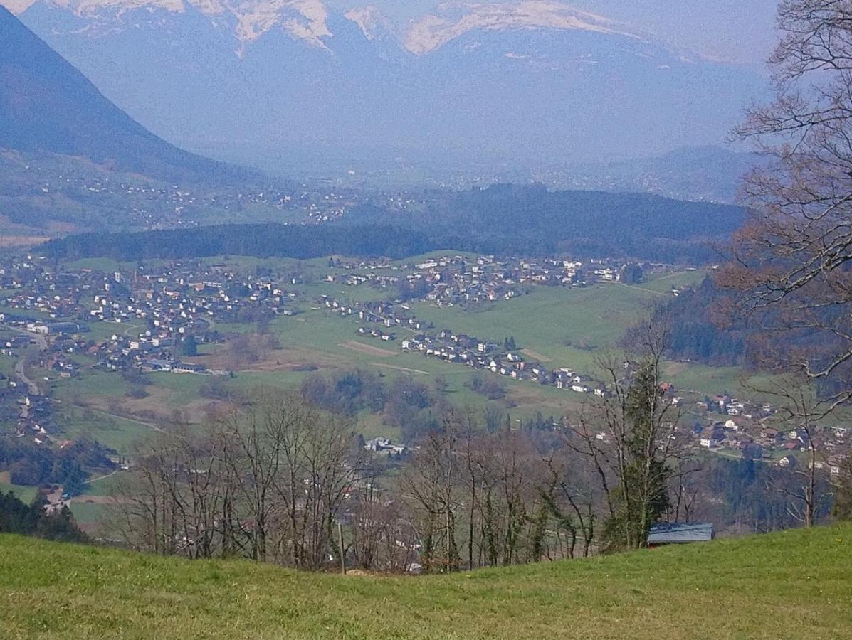 Gasthaus Krone Ubersaxen Luaran gambar