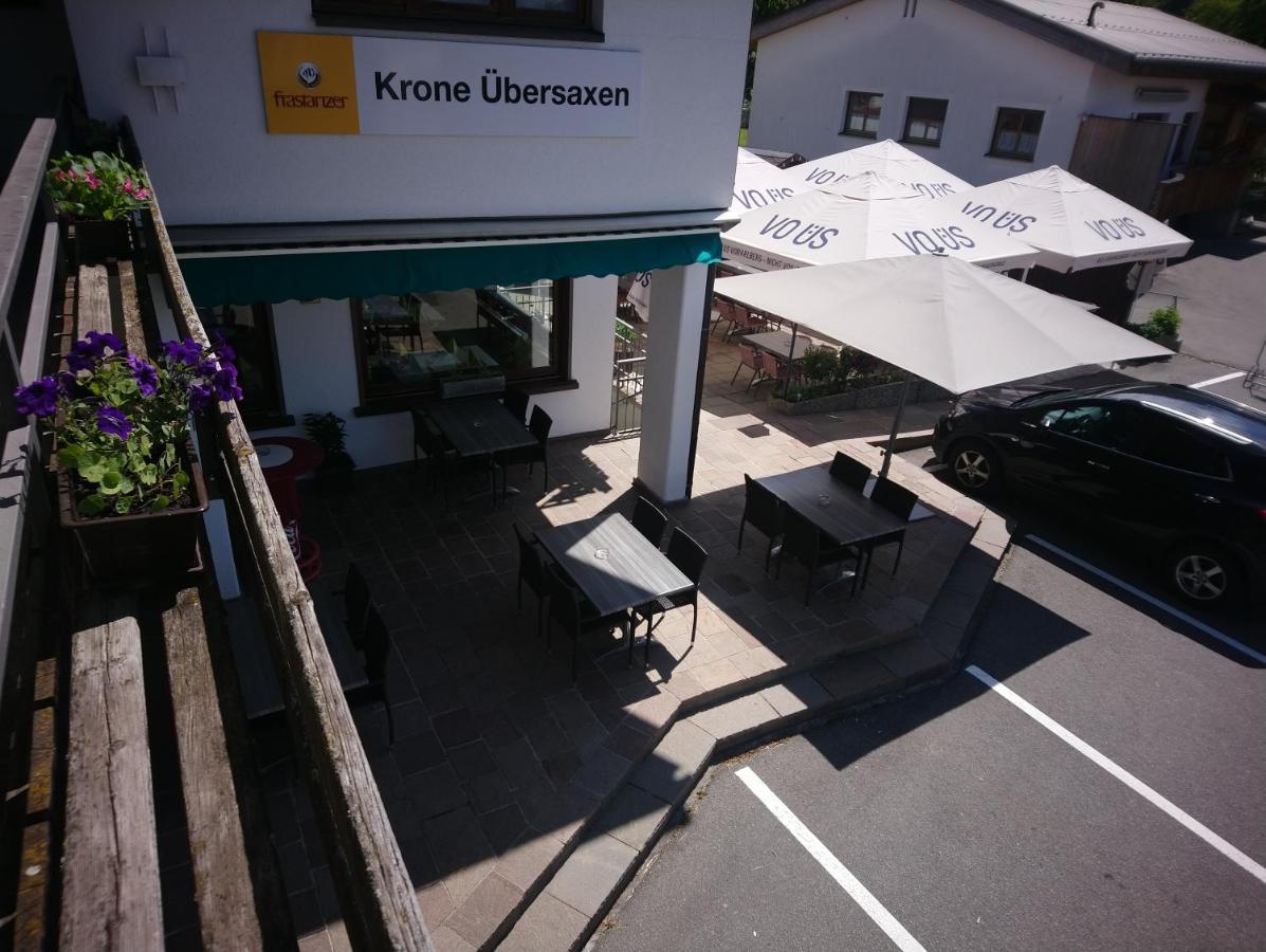 Gasthaus Krone Ubersaxen Luaran gambar