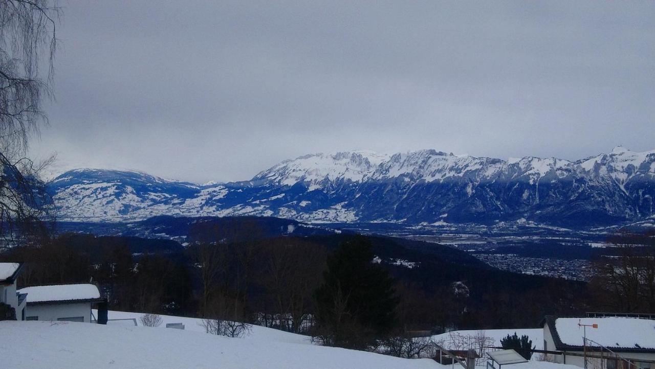 Gasthaus Krone Ubersaxen Luaran gambar