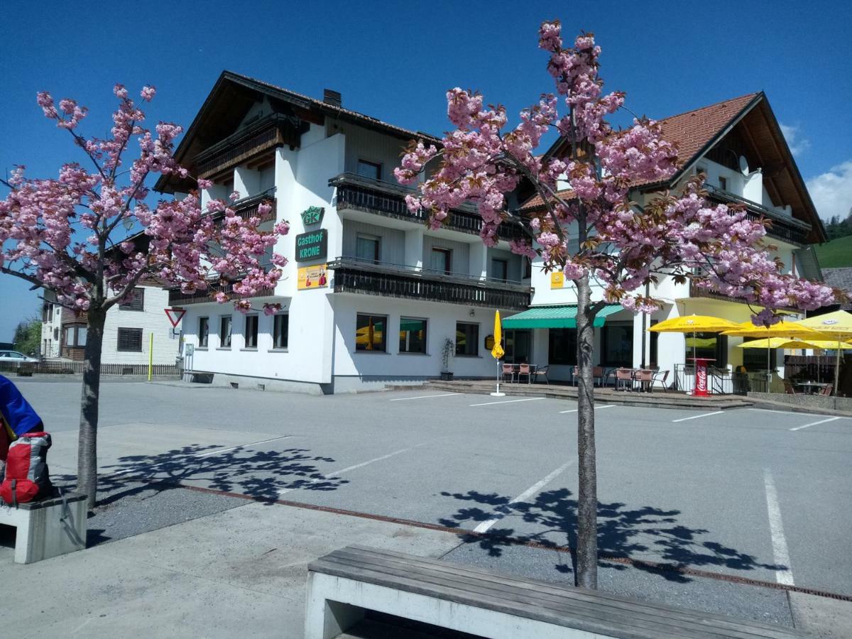 Gasthaus Krone Ubersaxen Luaran gambar